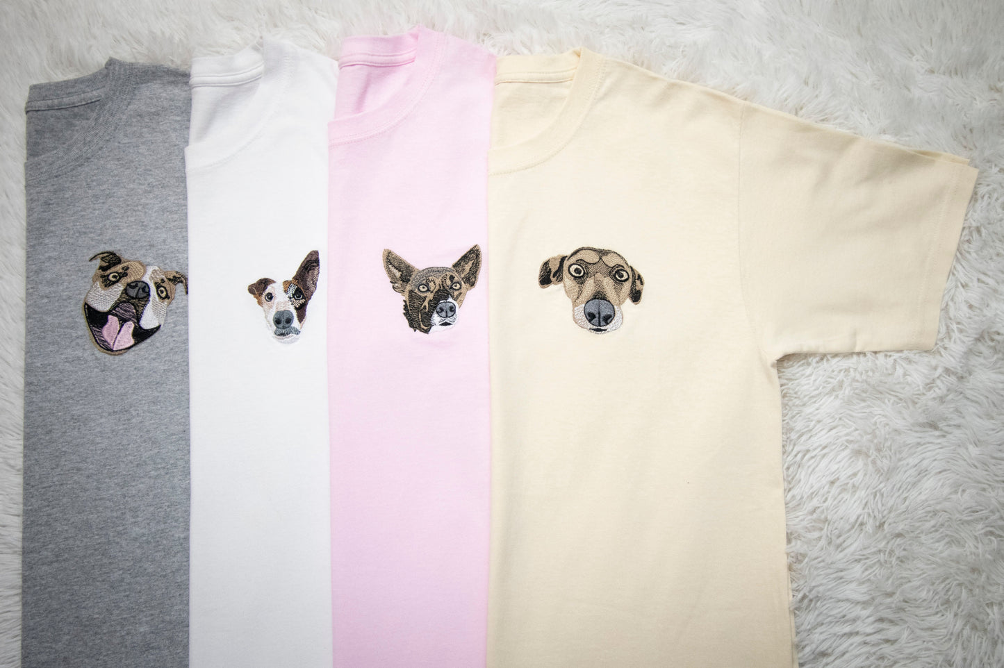 Remera bordada personalizada